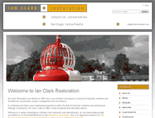 Tablet Screenshot of ianclarkrestoration.com